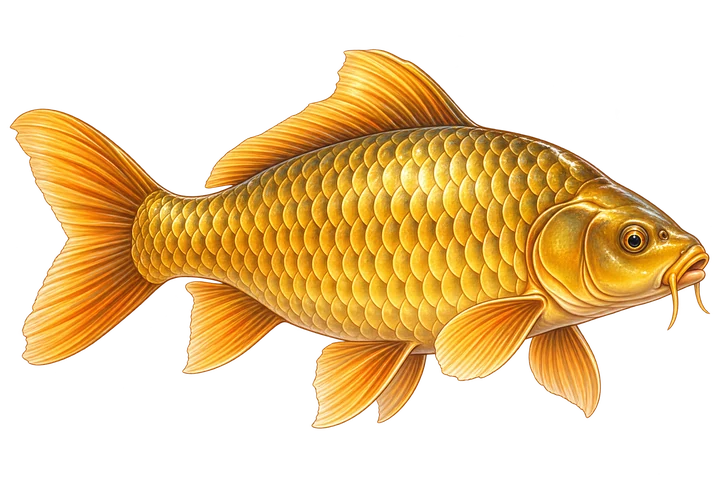 Illustration of a Golden Carp